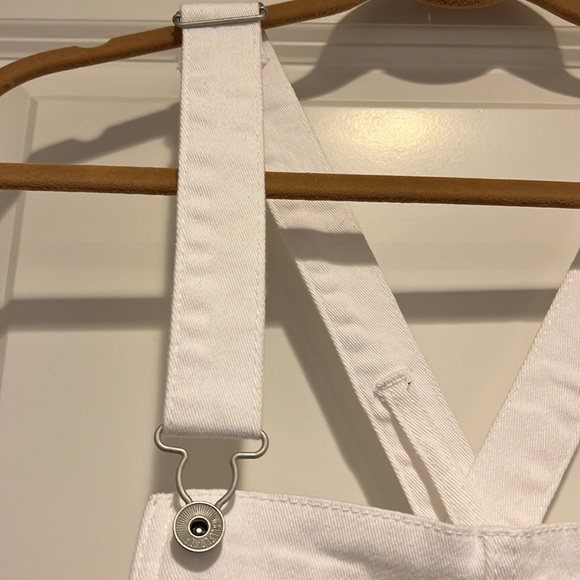 Wallflower White Short Overalls Size L - Picture 5 of 16